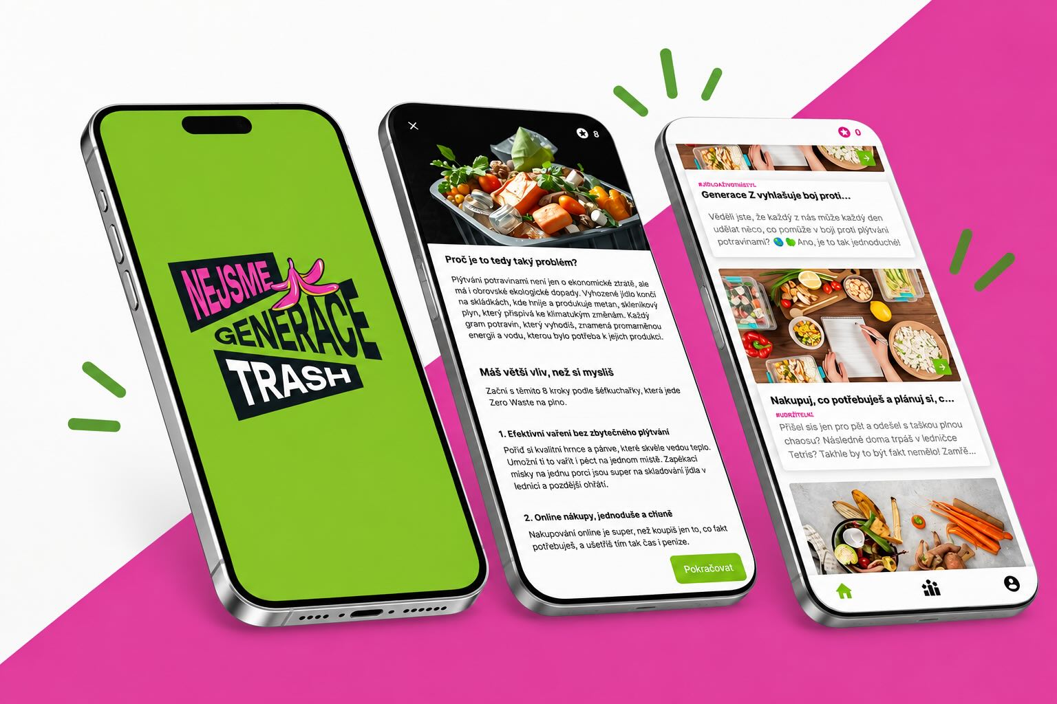 Wasteless 2.0 – aplikace „Nebuď Trash“